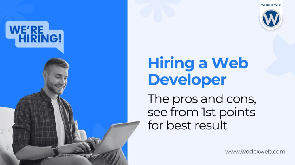 Hiring a web developer: The pros and cons, see from 1st points for best result